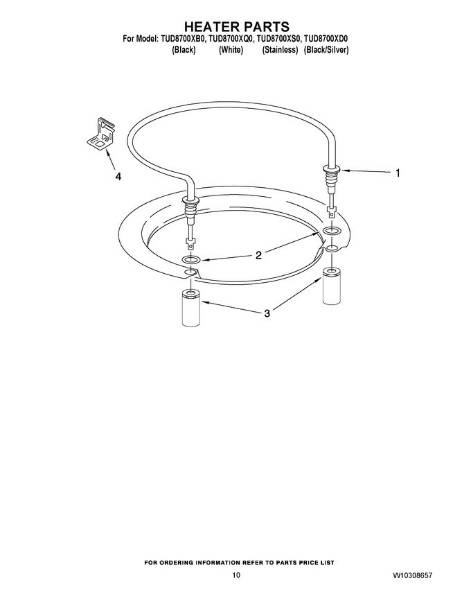 Diagram for TUD8700XD0