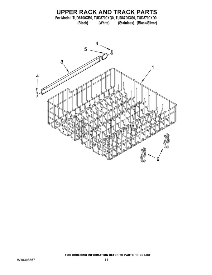 Diagram for TUD8700XD0