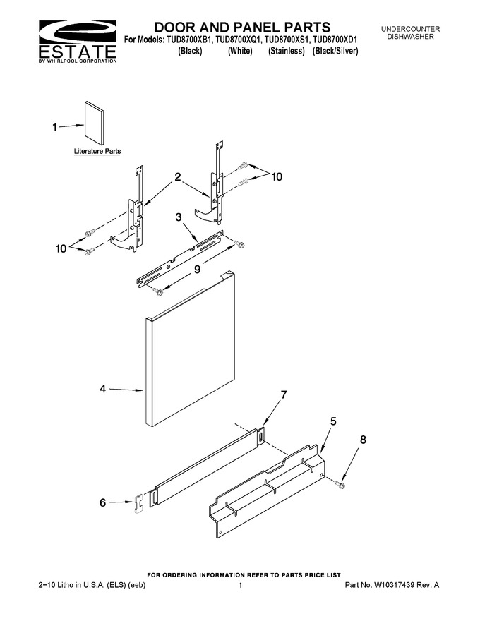 Diagram for TUD8700XQ1
