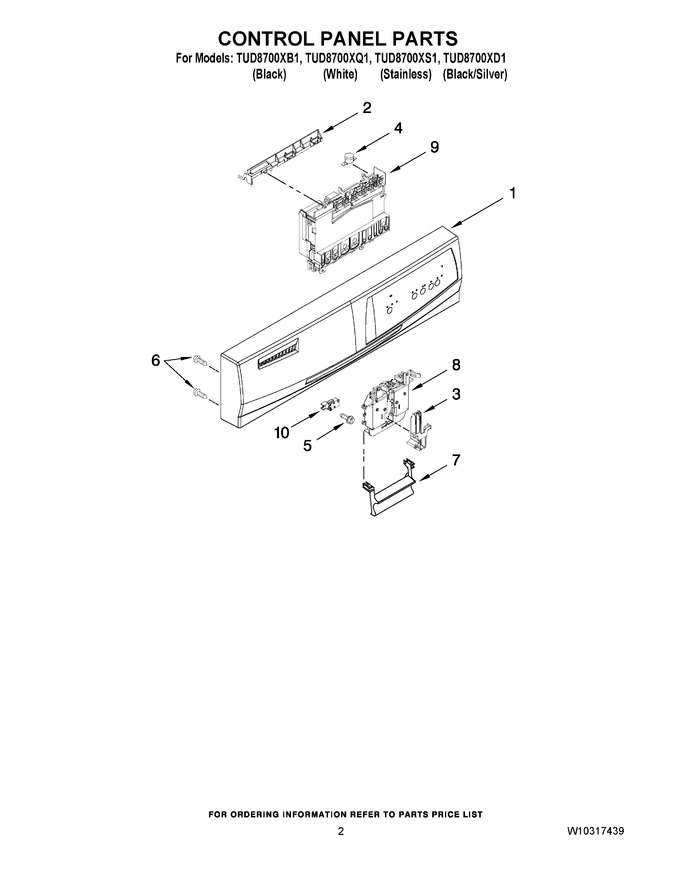 Diagram for TUD8700XQ1