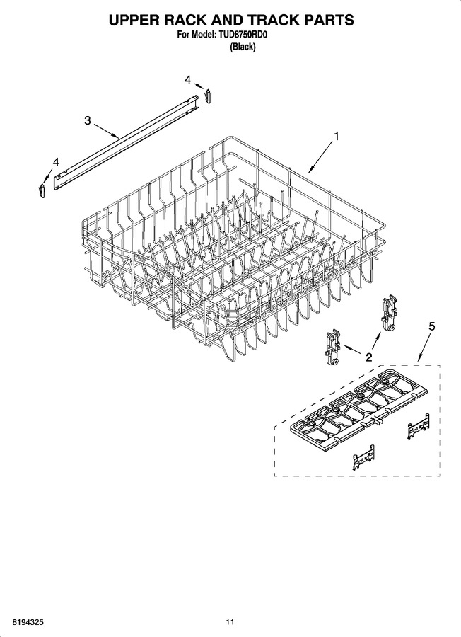 Diagram for TUD8750RD0