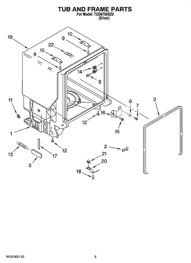 Diagram for TUD8750SD2