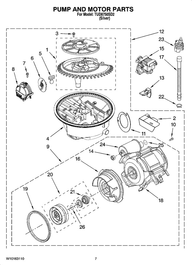 Diagram for TUD8750SD2