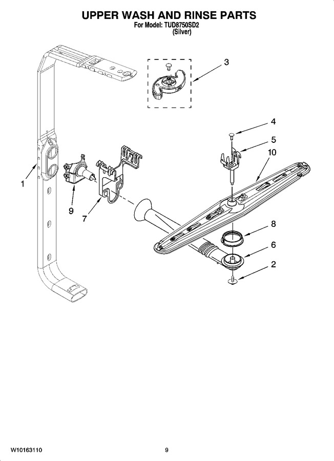 Diagram for TUD8750SD2