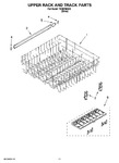 Diagram for 09 - Upper Rack And Track Parts