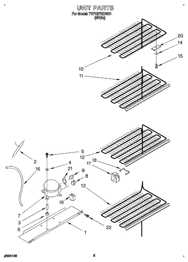 Diagram for TVF15FRDW01