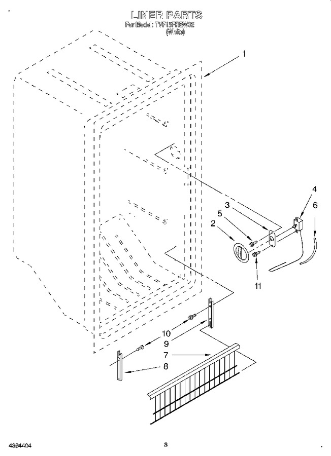 Diagram for TVF15FREW02