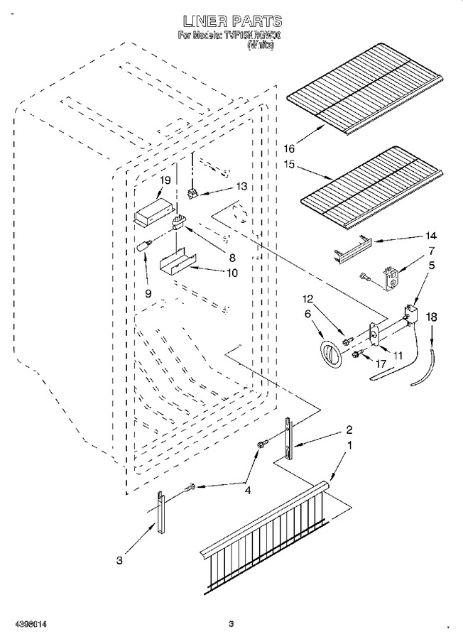Diagram for TVF15NRGW00