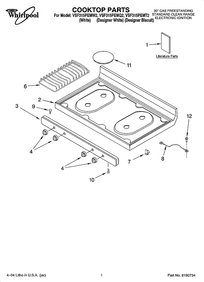 Diagram for VSF315PEMW2