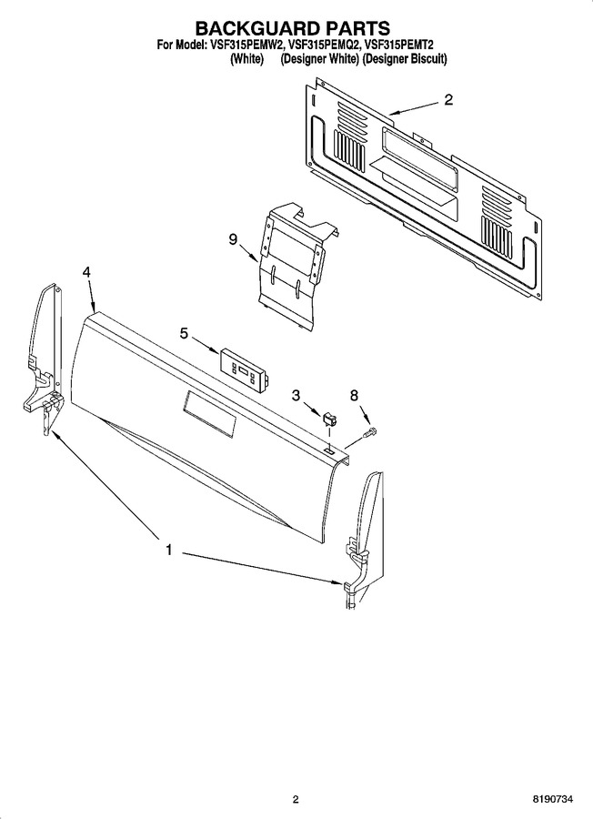 Diagram for VSF315PEMW2