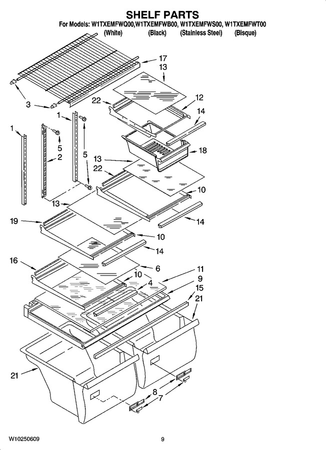 Diagram for W1TXEMFWQ00