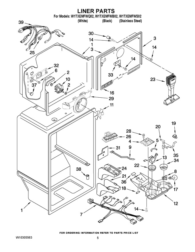 Diagram for W1TXEMFWQ02