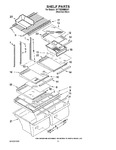 Diagram for 06 - Shelf Parts