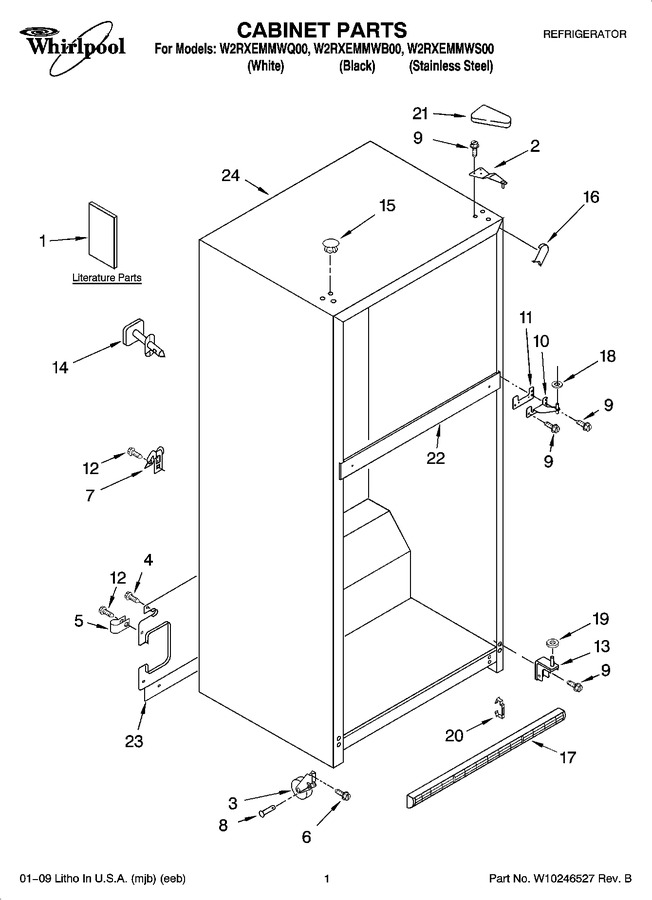 Diagram for W2RXEMMWS00
