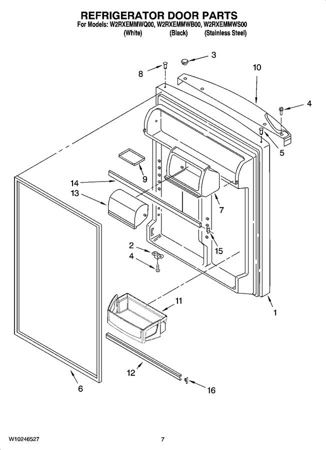 Diagram for W2RXEMMWB00