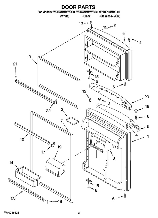 Diagram for W2RXNMMWQ00
