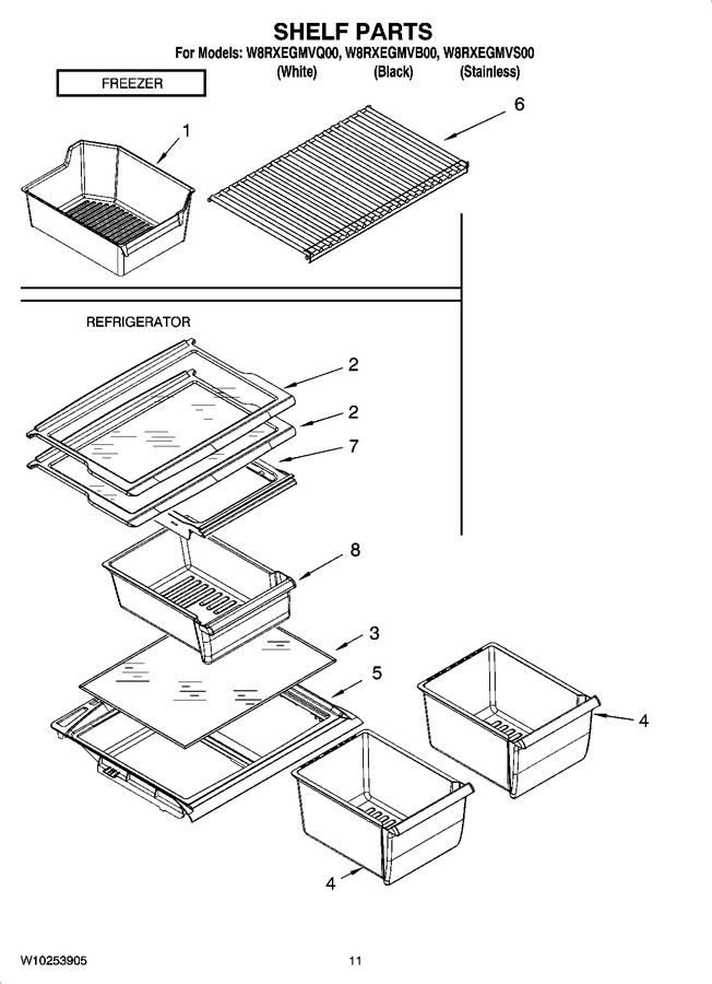 Diagram for W8RXEGMVB00