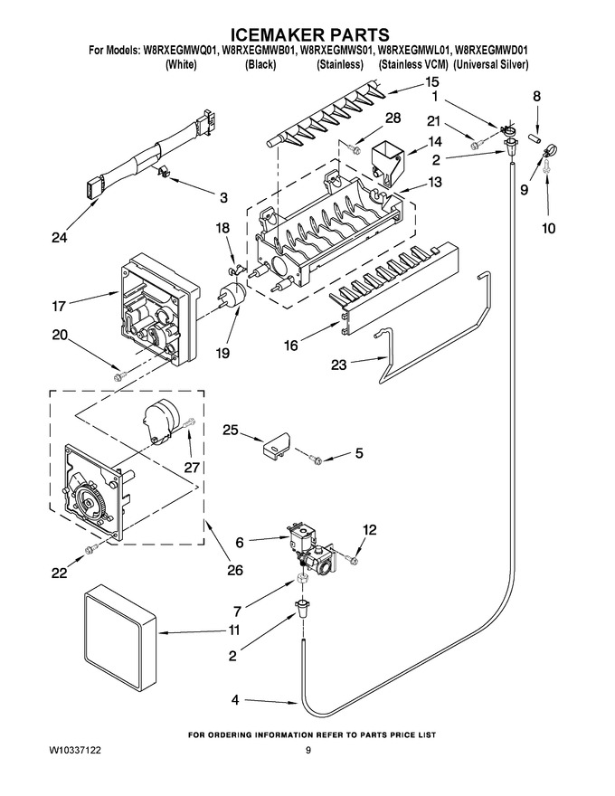 Diagram for W8RXEGMWB01
