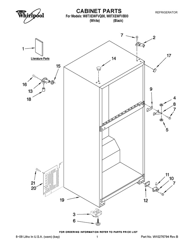 Diagram for W8TXEWFVQ00