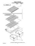 Diagram for 05 - Shelf Parts