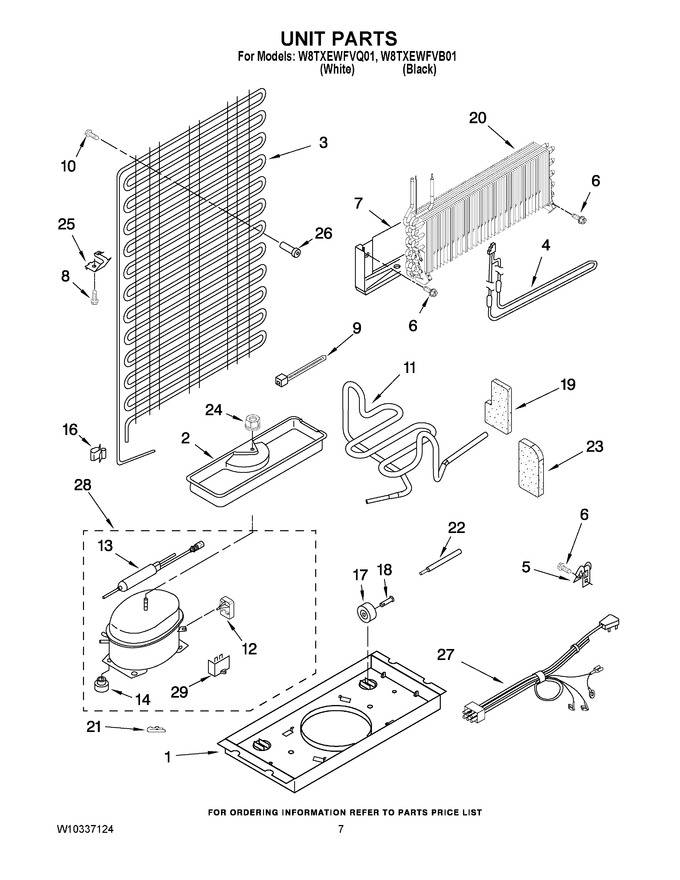 Diagram for W8TXEWFVQ01