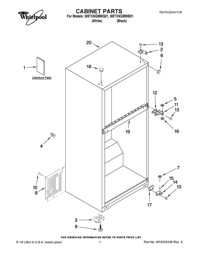 Diagram for W8TXNGMWQ01