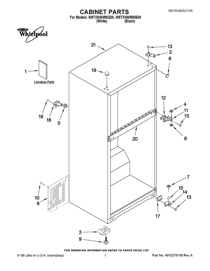 Diagram for W8TXNWMWB00