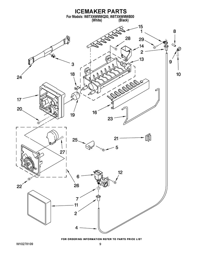 Diagram for W8TXNWMWB00