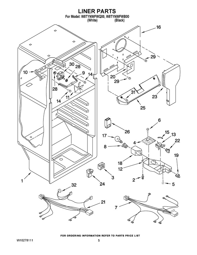Diagram for W8TYNWFWB00