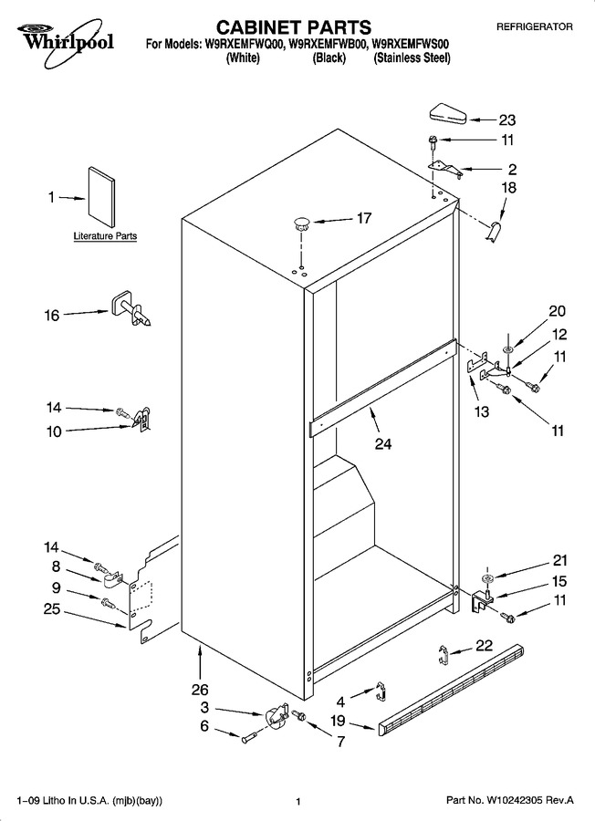 Diagram for W9RXEMFWS00