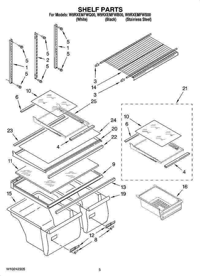 Diagram for W9RXEMFWB00