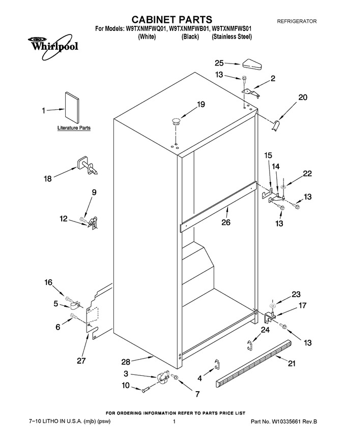 Diagram for W9TXNMFWB01