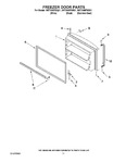 Diagram for 06 - Freezer Door Parts