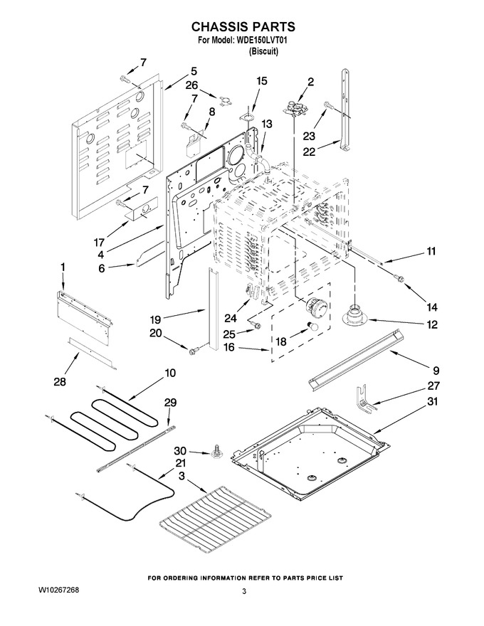 Diagram for WDE150LVT01C