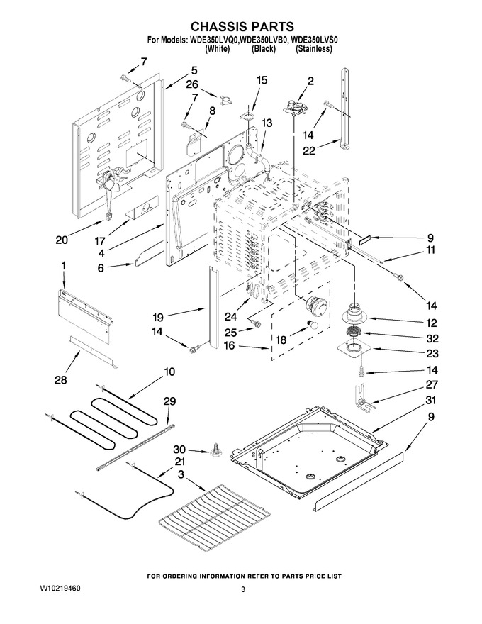 Diagram for WDE350LVB0