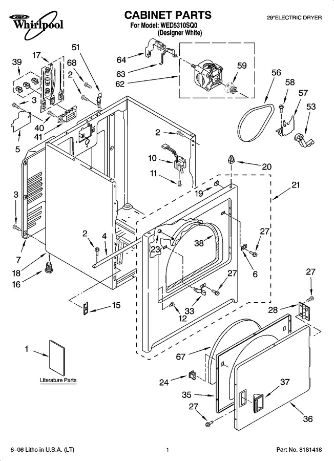 Diagram for WED5310SQ0