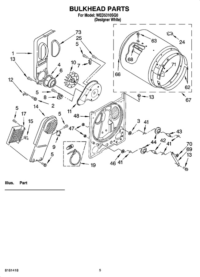 Diagram for WED5310SQ0