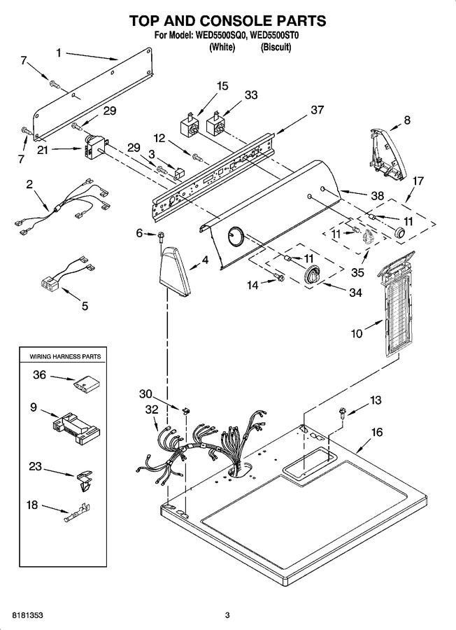 Diagram for WED5500ST0