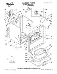 Diagram for 01 - Cabinet Parts
