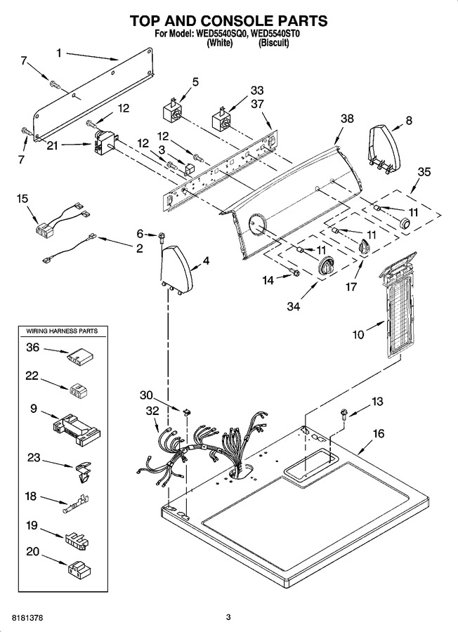 Diagram for WED5540ST0