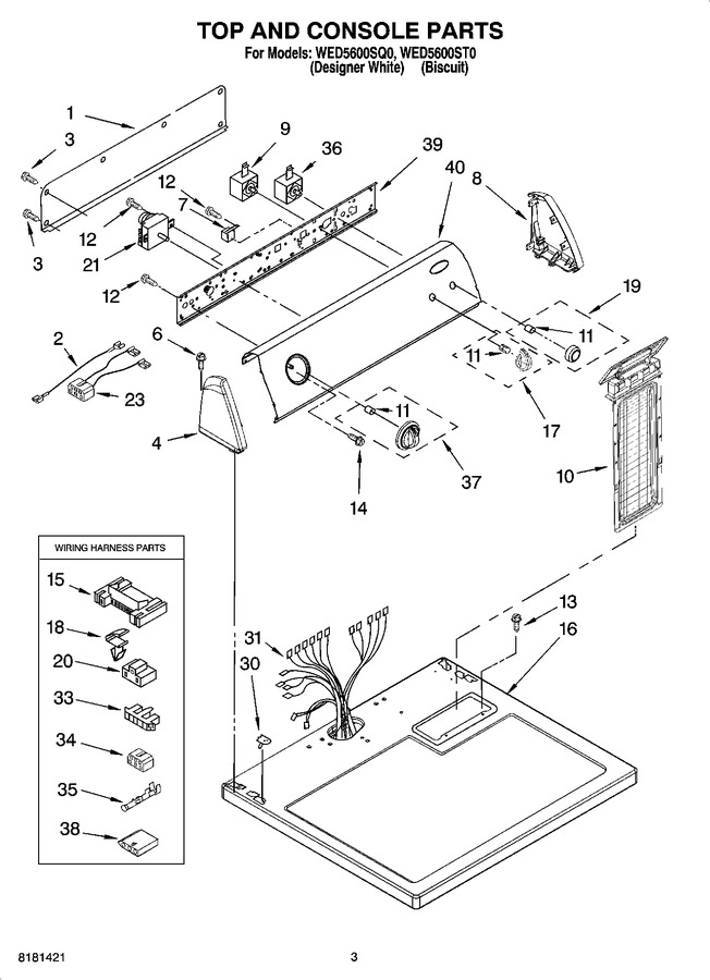 Diagram for WED5600ST0