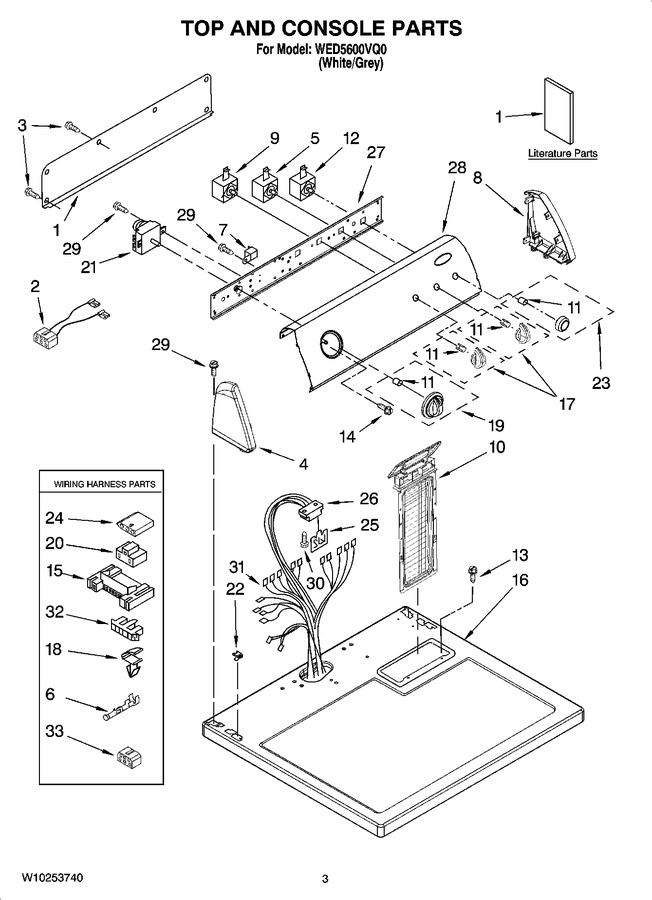 Diagram for WED5600VQ0