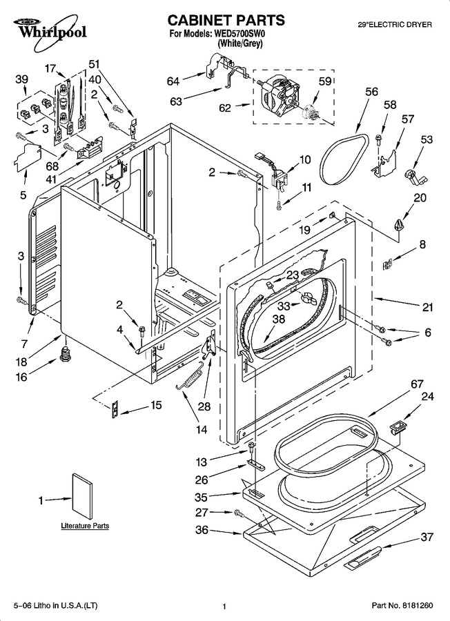 Diagram for WED5700SW0