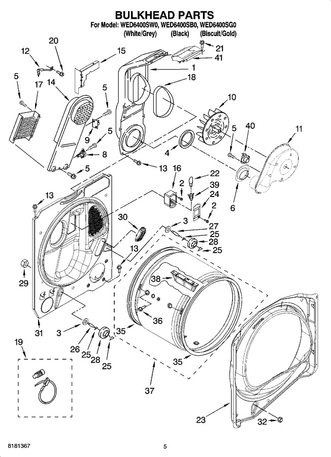 Diagram for WED6400SW0