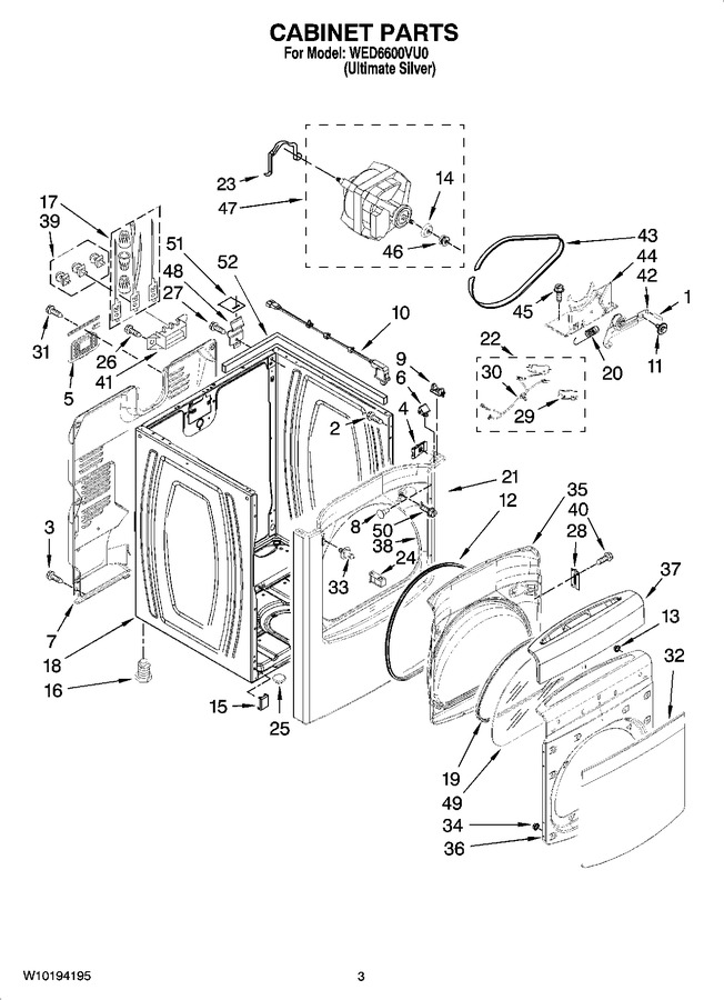 Diagram for WED6600VU0