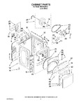 Diagram for 02 - Cabinet Parts