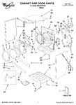 Diagram for 01 - Cabinet And Door Parts