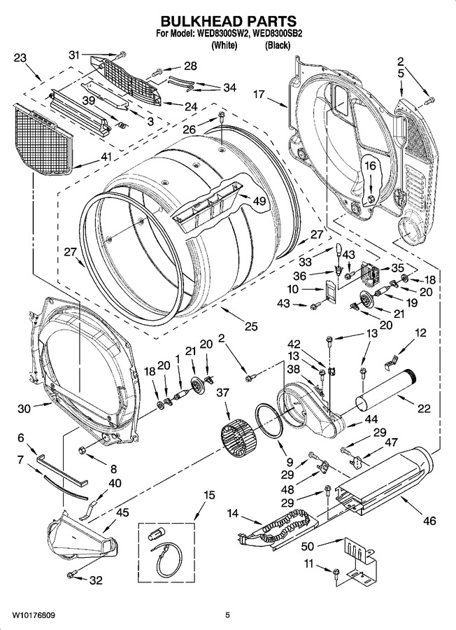 Diagram for WED8300SB2