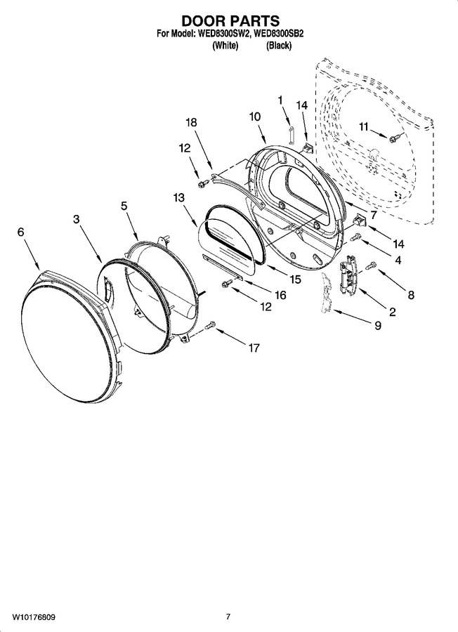 Diagram for WED8300SB2