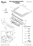 Diagram for 01 - Top And Console Parts